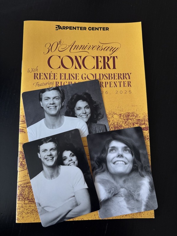 Carpenters Karen Carpenter Collectible set of photos and the Carpenter Center