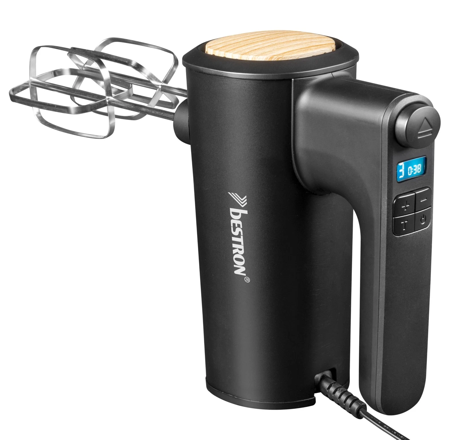 Power Hand Mixer, Powerful Hand Mixer with 6 Speeds, Turbo Function & LCD...