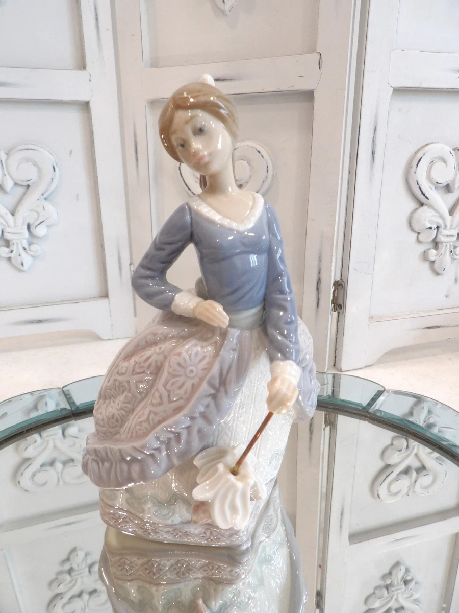Lladro Girl With Parasol for sale | eBay