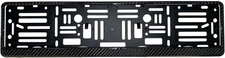 European License Plate Frame (Gloss Black)Gloss Black
