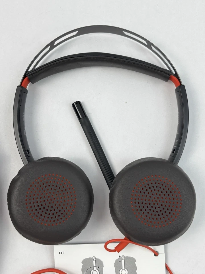 Poly Blackwire 5200 Series C5210T USB Monoaural Headset - Black NEW - Image 4 of 4