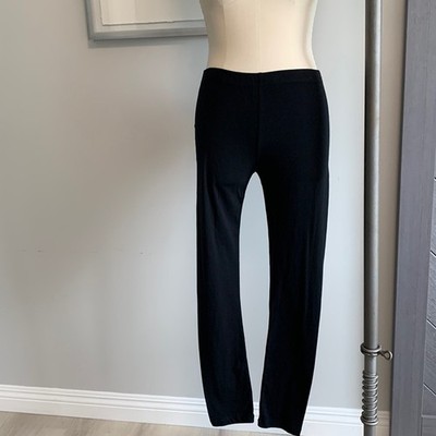 NWOT 1XL Leggings Black Basic Cotton Spandex