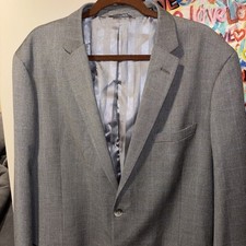 Ben Sherman sports jacket grey Burge L48 Msrp 220 NWT