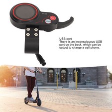 Electric Scooter Display Panel 6 Pin Waterproof Electric Scooter LCD Display