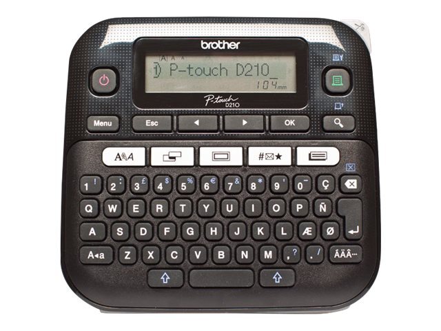 Brother P-touch D210 Beschriftungsgerät Stampanti etichetta/label PTD210ZG1