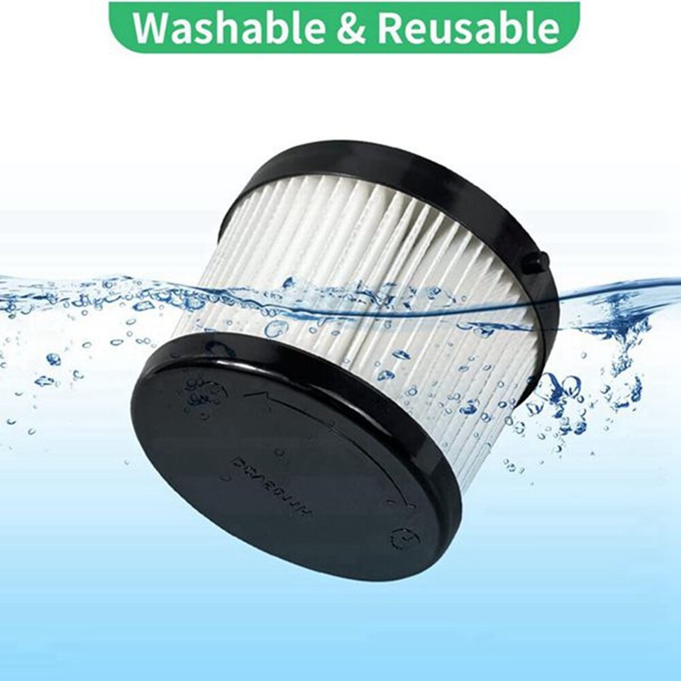 4Pack DCV5011H HEPA for DCV501HB Cordless Handheld Vacuum, with 8