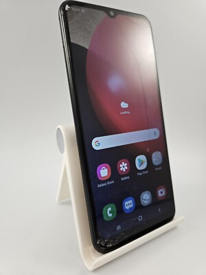 Samsung Galaxy A02s schwarz entsperrt Dual Sim 32GB 6,5'' Android Smartphone gesprungen