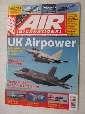 AIR INTERNATIONAL UK MAGAZINE AUGUST 2018 UK AIRPOWER AIRBUS REVAMP AVIADARTS