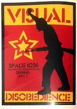 Shepard Fairey  2000 Obey Giant Visual Disobedience SPACE 1026 RARE EARLY PRINT