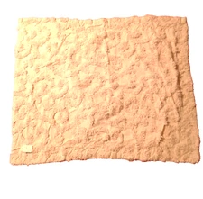 Chenille Pillow Sham Set Of 2 Pastel Pink Soft Cotton Country Decor B-2239