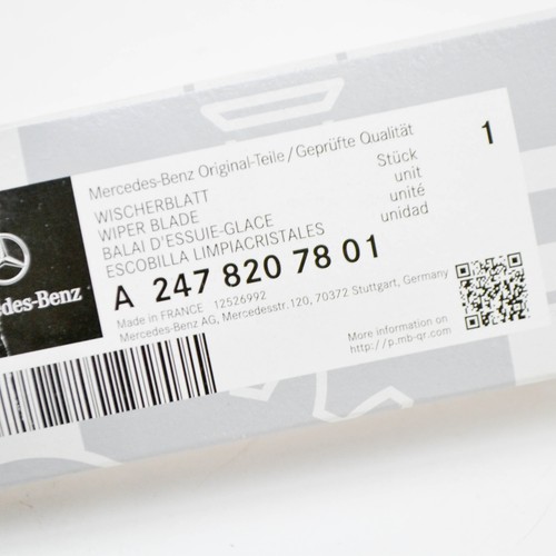 NEW MERCEDES-BENZ B-CLASS W247 REAR GLASS WIPER BLADE A2478207801 ORIGINAL - Picture 10 of 11