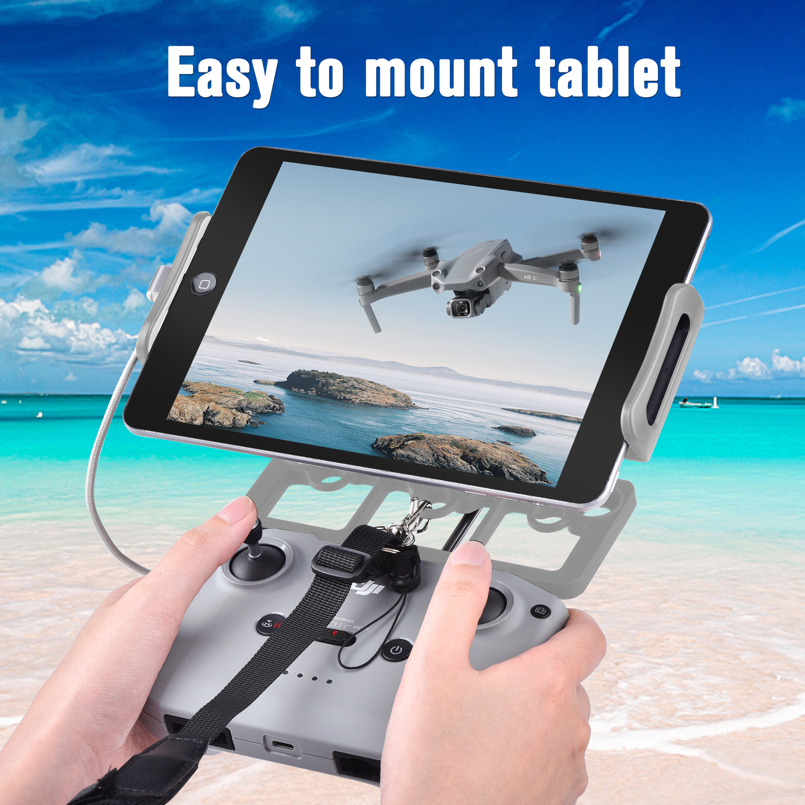 Remote Control Tablet Phone Holder For DJI mini 2 3 Pro DJI N1 N2