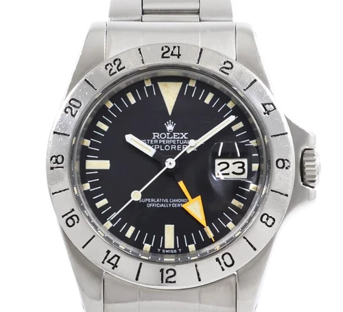 Rolex Explorer II Ref.1655 Cal.1570 Automatic 38mm Black Dial Date Men's watch