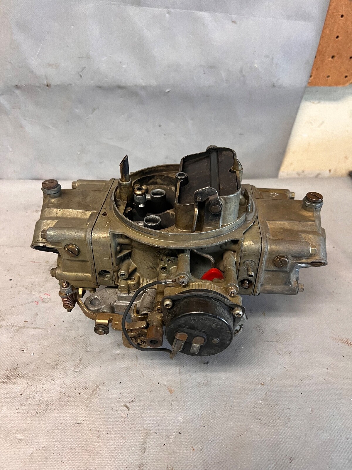 HOLLEY 47774 DOUBLE PUMP PUMPER 650 CFM CARBURETOR CARB ELECTRIC CHOKE