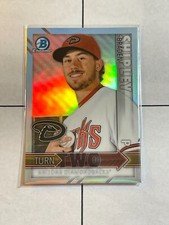 Braden Shipley Yoan Lopez 2016 Bowman Chrome Turn Two Refractor Insert