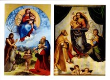 VATICANO- 2 xBF ** "Madonna Sistina" 2012 emissione congiunta con la Germania us