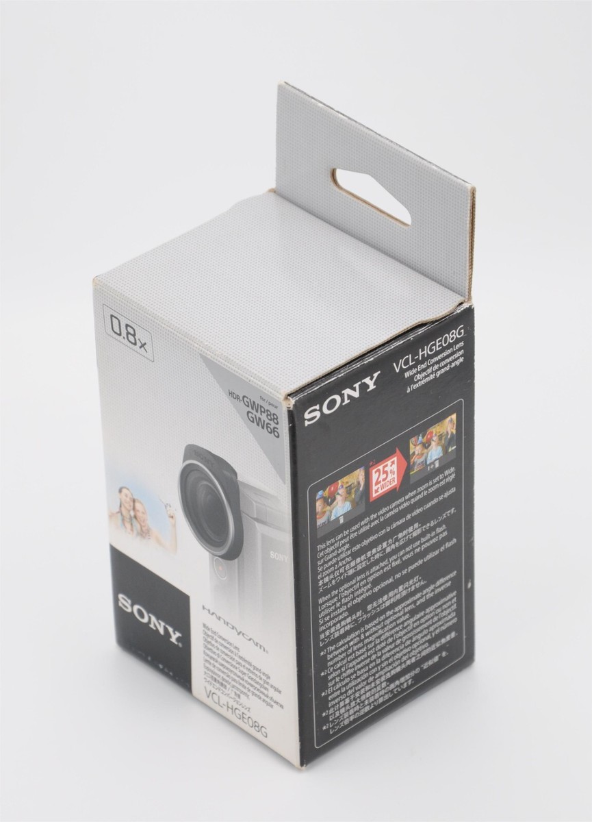 SONY VCL-HGE08G ワイドエンドコンバージョンレンズ