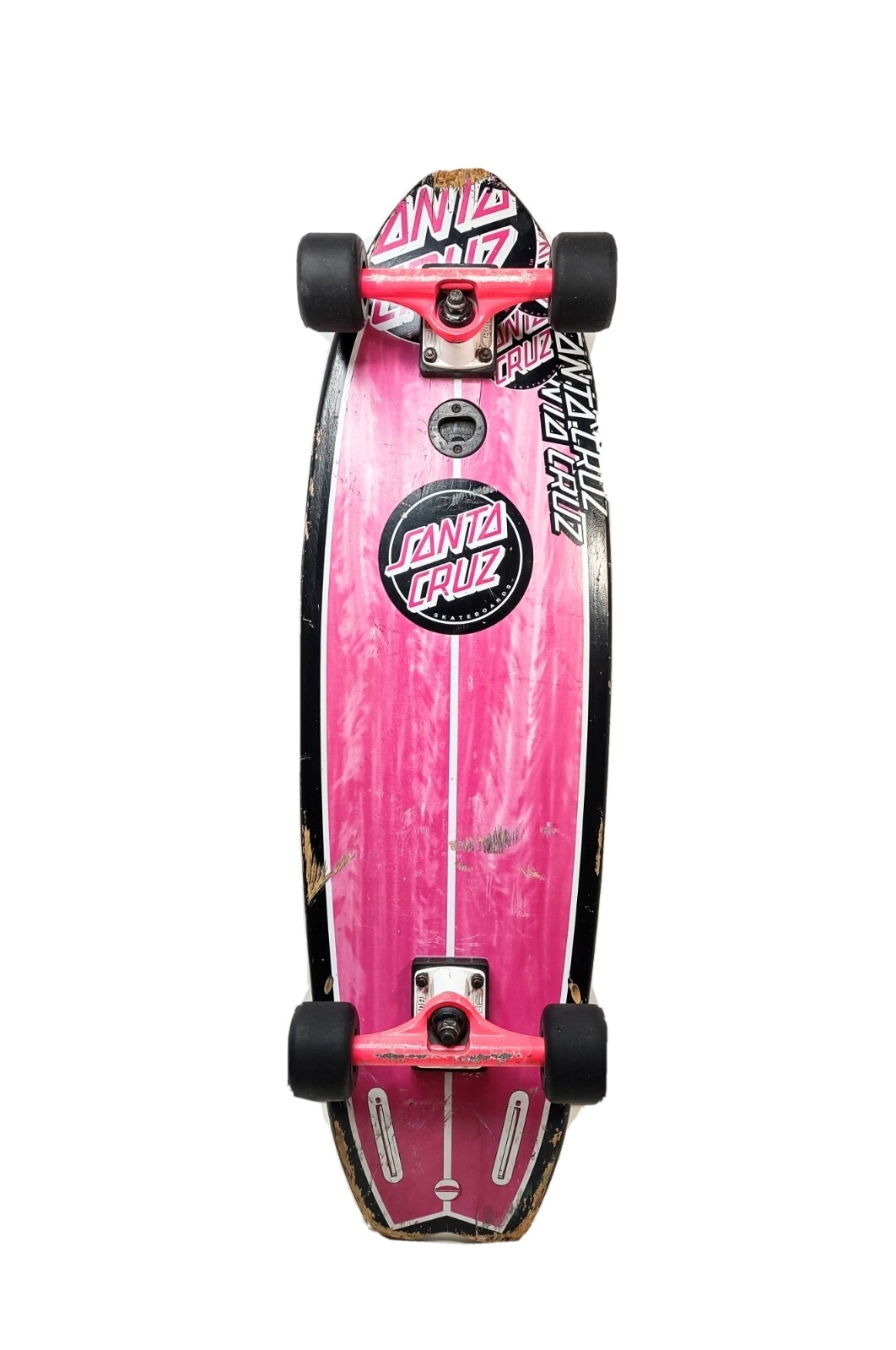 Santa Cruz Surfboard Bottle Opener Longboard Bullet Trucks Road Rider