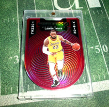 2020-21 Panini Obsidian LeBron James Tunnel Vision RED FLOOD ASIA TMALL SP 📈🔥