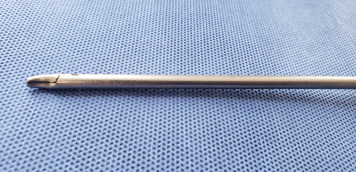 Storz 26173 MA Laparoscopic Macro Needle Holder 5mm x 33cm Ratchet