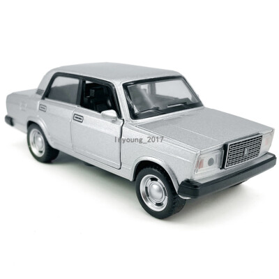 1:32 Lada VAZ Sedan Model Car Diecast Metal Toy Cars Kids Toys Boys Gifts Silver
