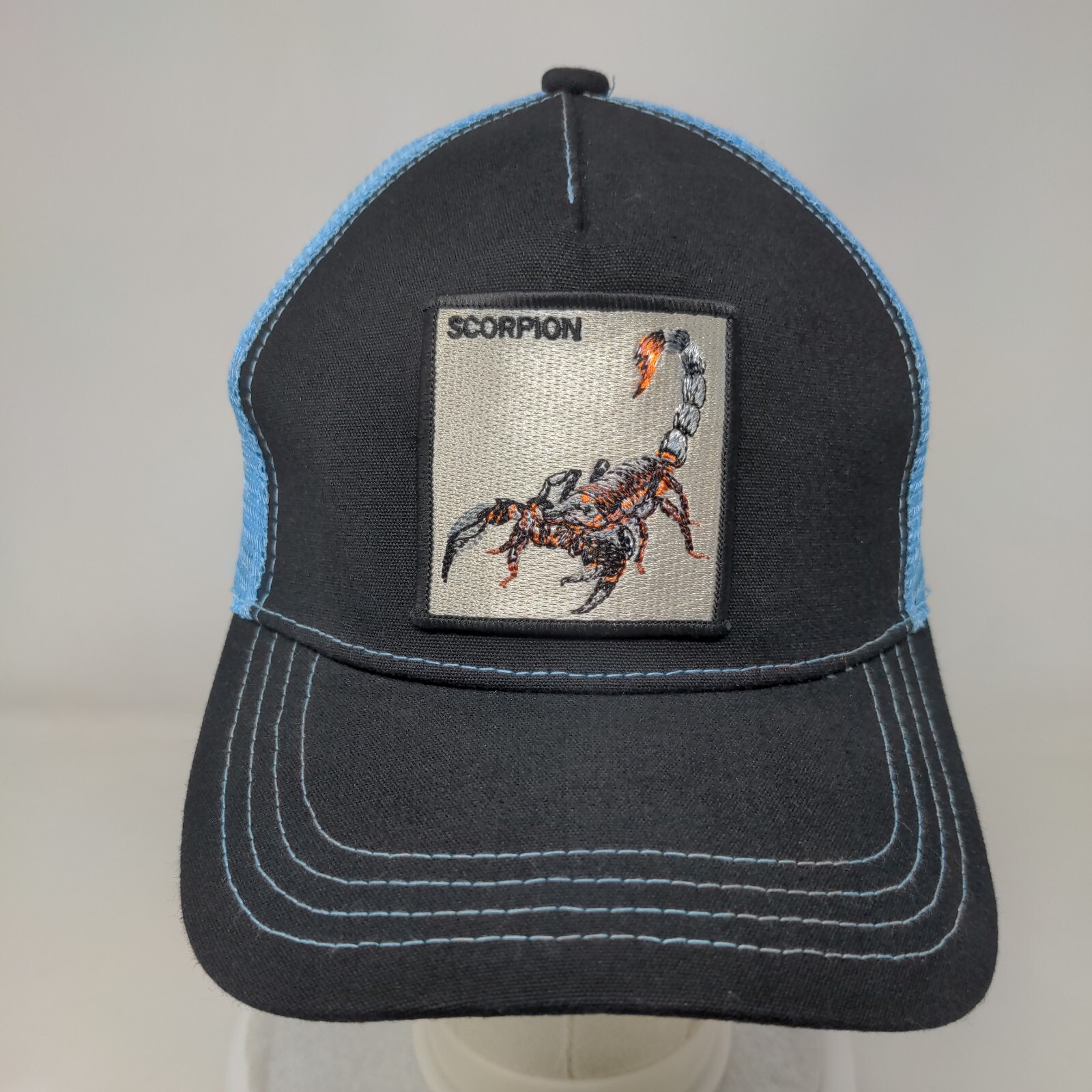 Scorpion Patch Snapback Mesh Back Trucker Hat Mul… - image 2