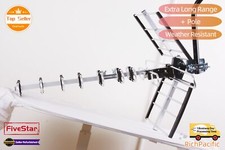 Flash Sale 4K HDTV Antenna Outdoor VHF UHF 200 Mile with Mounting Hardware