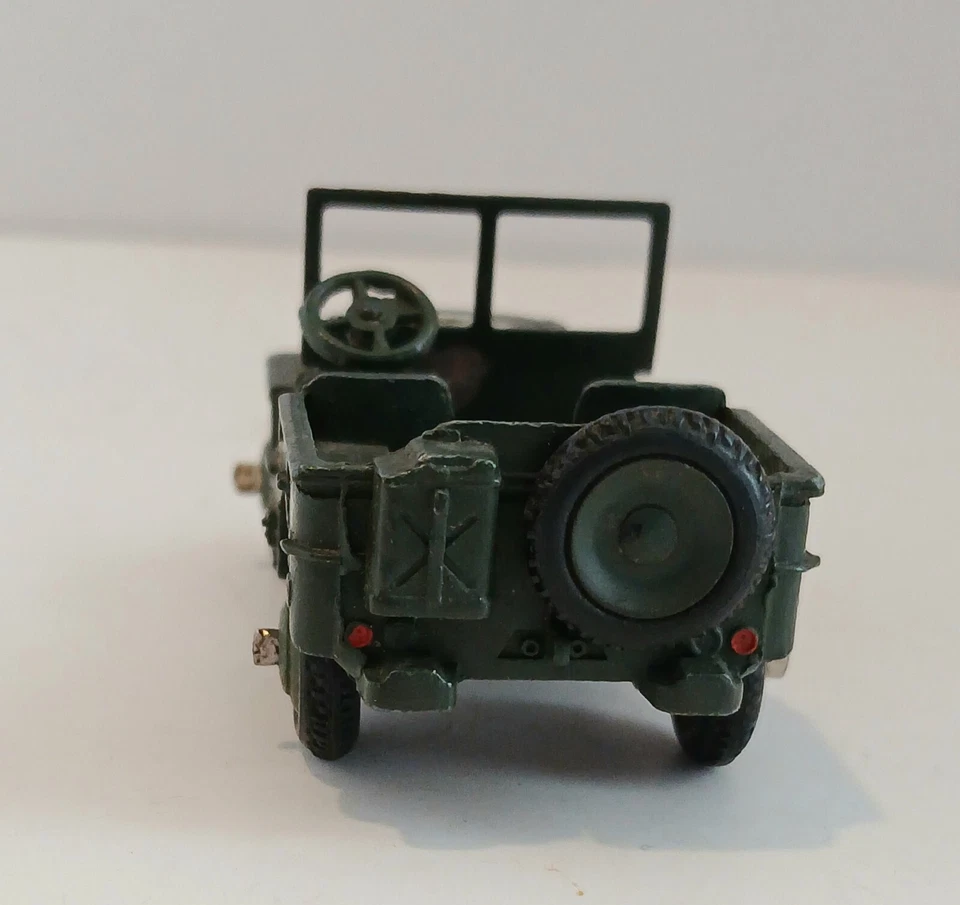 Dinky Toy military 153A Jeep USA nr MINT - Image 4 of 4