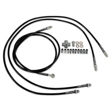 GKTECH Z33 350z/Z34 370z/G35/G37 SS braided hydraulic e-brake line kit
