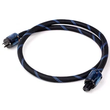 Audiophile Pure Copper Cord Rhodium Plated US Plug HIFI Audio Power Supply Cable