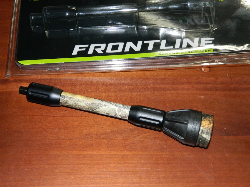 NEW Fuse Frontline 8" Bow Stabilizer -Realtree Edge Camo - by Hoyt - 4.8 oz - Image 3 of 4