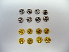 Pin  Verschluss , 16 Stück , Butterfly Clips für Anstecker / Pin , gemischt