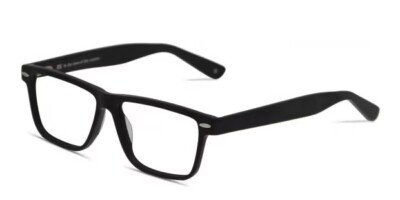 MUSE ACADEMY 35-002007 BLACK EYEGLASSES FRAMES 56-14-150 AUTHENTIC