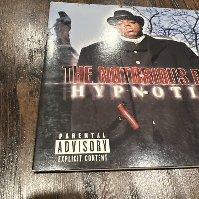 NOTORIOUS B.I.G HYPNOTIZE 2 TRACK CD CARDBOARD SLEEVE 786127909227