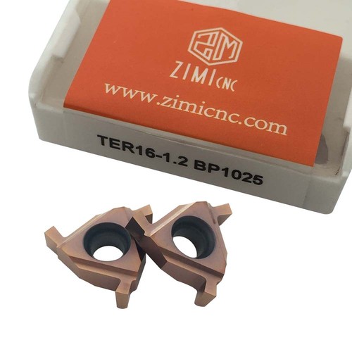 10pc TER16-1.2 BP1025 Carbide insert Paper-mounted Shallow groove cut-off insert - Picture 5 of 6