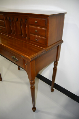 RARE Ethan Allen Georgian Court Writing Desk Secretary 7 RARE Ethan Allen Georgian Court Writing Desk Secretary 7