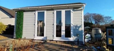 NEW WHITE UPVC FRENCH PATIO DOORS LOCKS HANDLES GLASS LOCAL FITTING AVAILABLE - Image 1 of 4