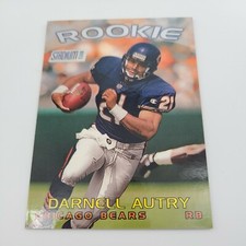 1997 Topps Darnell Autry #5 Rookie Chicago Bears Football Card. rookie card picture