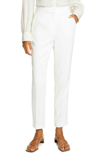 Layla Crepe Dress Pants Cigarette Leg 