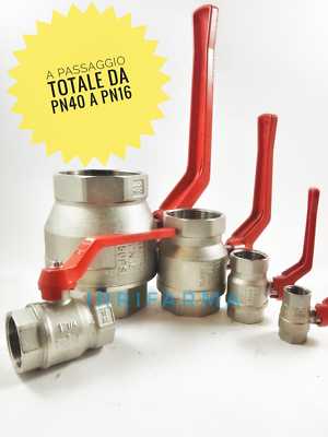 091N Valvola A Sfera Ideal, Passaggio Totale