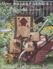 Indygo Junction Wool Applique Show Me Your Garden Primitives Penny Rug