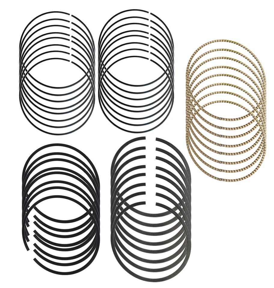 Juego de anillos de pistón premium originales MAHLE 42084CP Foto 2 de 2