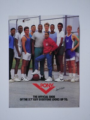 Spud Webb Pony Hi Top Spud Webb Pony 1987 Vintage Guy Everyone