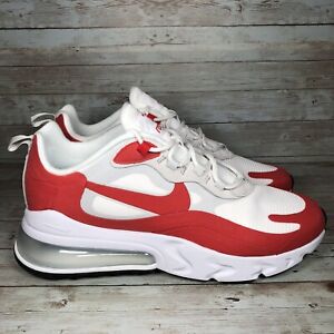 nike air max 270 react white university red