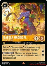 Isabela Madrigal - Caring Cultivator Lorcana TCG 12 - 19/204 Normal