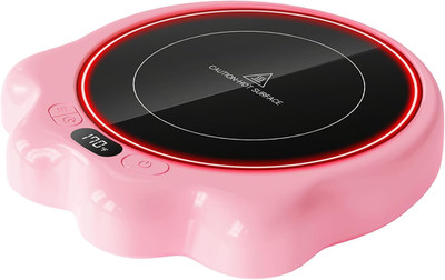 Mug Warmer, 50W Cute Cat Paw Cup Warmers, 3 Temp Settings, 2-10H Auto Shut Off,