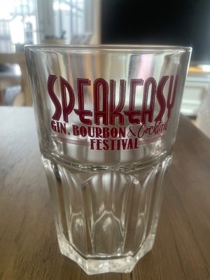 Vintage Style Speakeasy Gin Bourbon & Cocktail Festival Tall Tumbler (Arc)