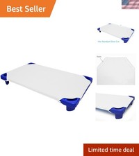 Soft  Breathable 23  x51  Cotton-Polyester Cot Sheet for Daycare Naps