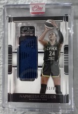 2025 Panini One and One WNBA Napheesa Collier Patch /99 MB-NC
