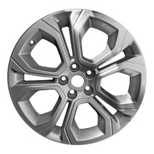 18x8 5 Split Spoke Used Aluminum Wheel Painted Silver 560-72335 18x8 5 Split Spoke Used Aluminum Wheel Painted Silver 560-72335